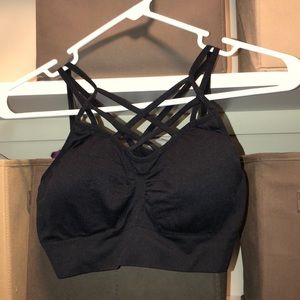 Black Bralette, One Size